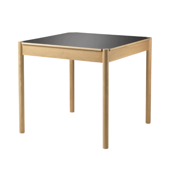 FDB Møbler C44 Dining Table, Nature Lacquered Oak/Beige/Neutral