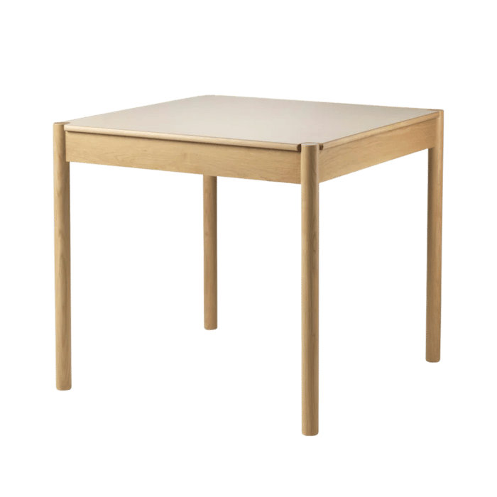 FDB Møbler C44 Dining Table, Nature Lacquered Oak/Beige/Neutral