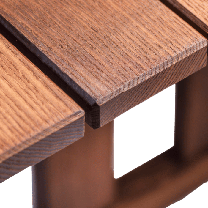 FDB Møbler M17 Ermelunden Garden Table,  Nature Oiled Thermo Ash