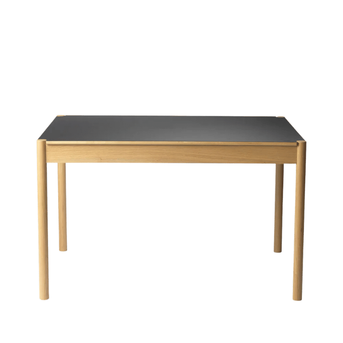 FDB Møbler C44 Dining Table, Nature Lacquered Oak/Beige/Neutral