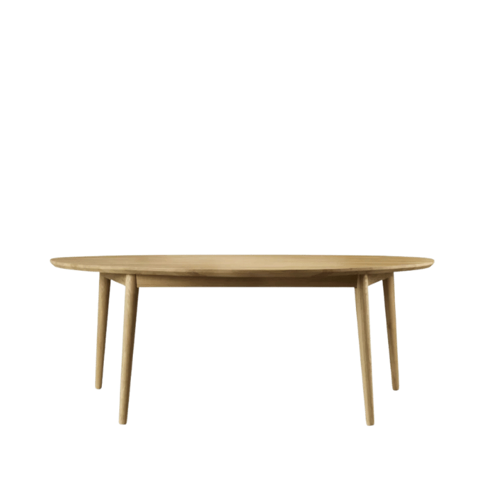 FDB Møbler D103 Anholt Coffee Table, Solid Nature Oiled Oak