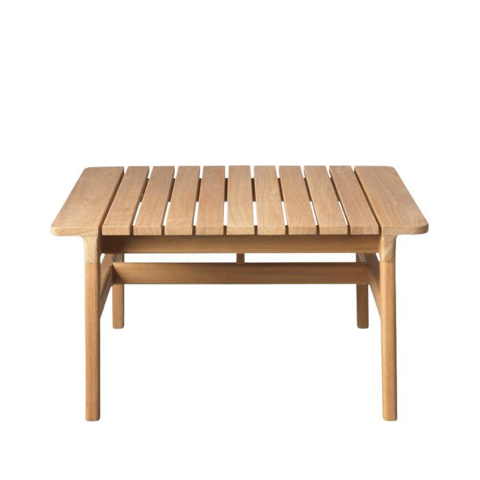 FDB Møbler M19 Sammen Lounge Table, Small, Solid Nature Oiled Teak