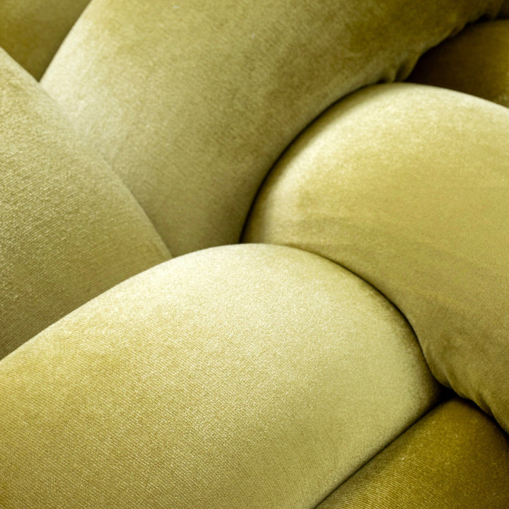 Knot Ottoman Citron Large