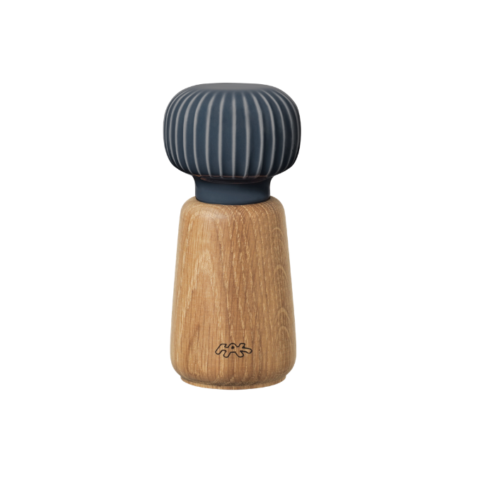 Kähler Hammershøi Grinder, Anthracite Grey, H: 5.7"