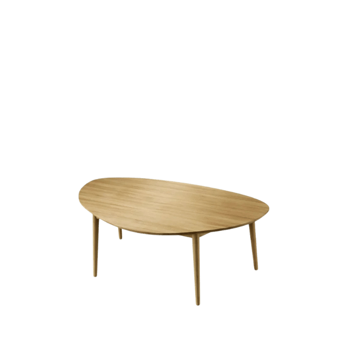 FDB Møbler D103 Anholt Coffee Table, Solid Nature Oiled Oak