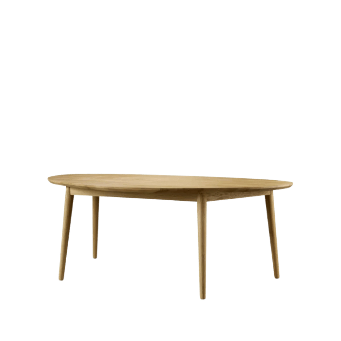 FDB Møbler D103 Anholt Coffee Table, Solid Nature Oiled Oak
