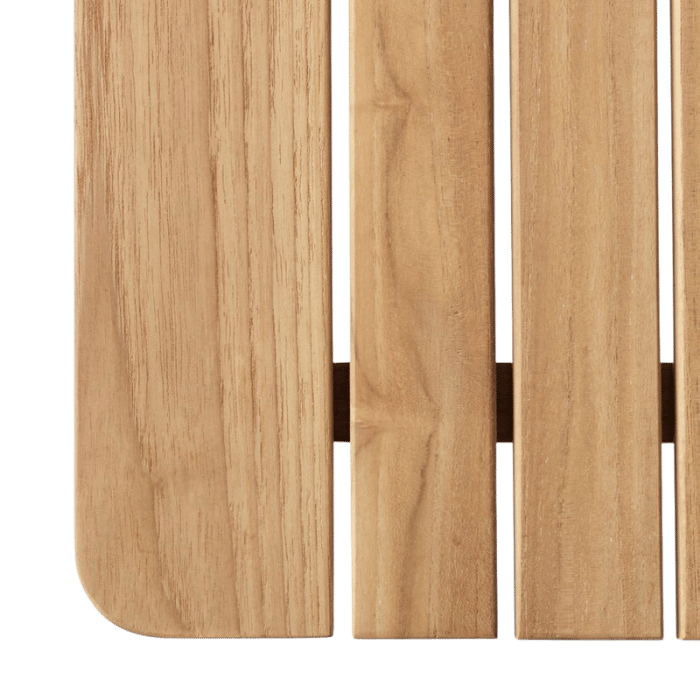 FDB Møbler M19 Sammen Lounge Table, Large, Solid Nature Oiled Teak