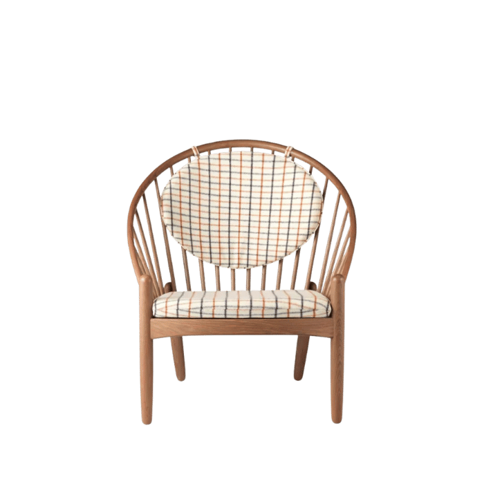 FDB Møbler J166 Jørna Chair, Smoked Oiled Oak/Red
