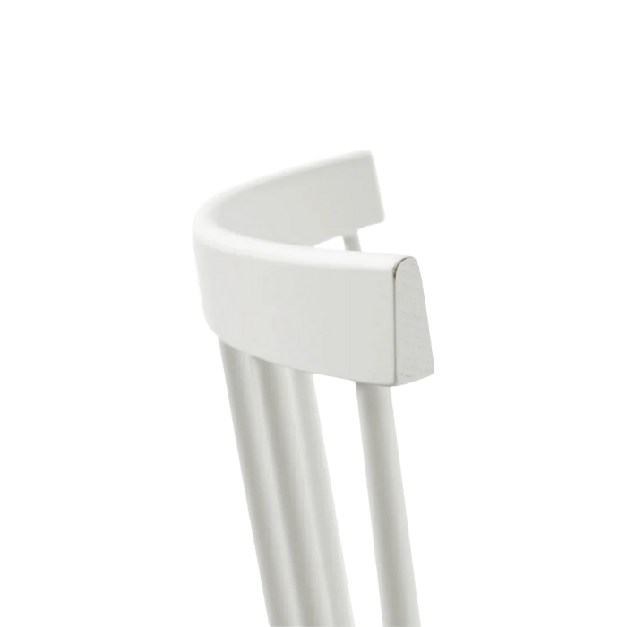 FDB Møbler J46 Dining Chair, Pure White Painted Beech