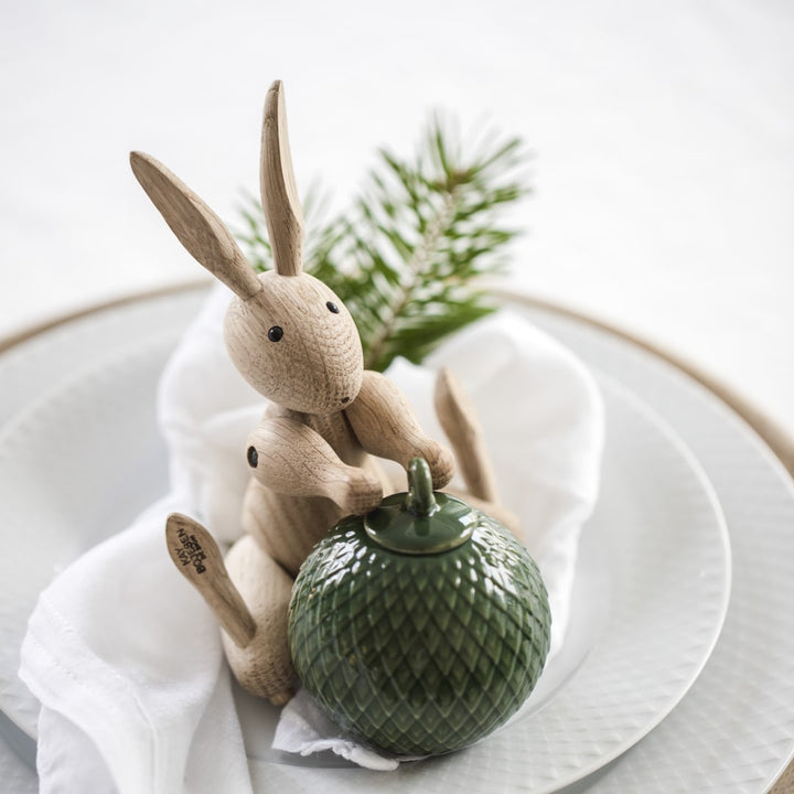 Kay Bojesen Rabbit, Oak, H: 6.3"