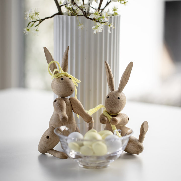Kay Bojesen Rabbit, Oak, H: 6.3"