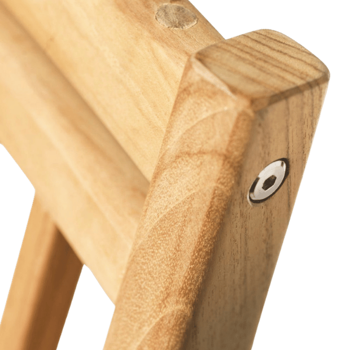 FDB Møbler M1 Sammen Garden Chair, Solid Nature Oiled Teak