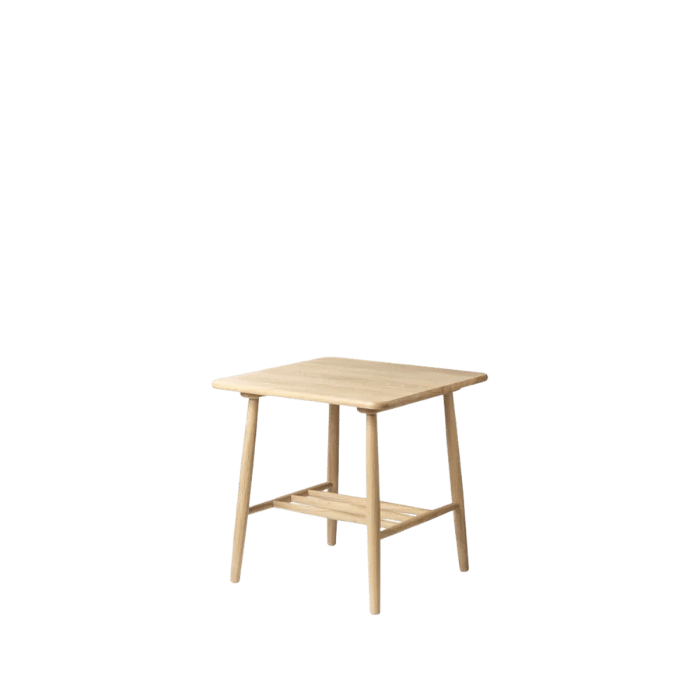 FDB Møbler D20 Corner Table, Solid Nature Oiled Oak