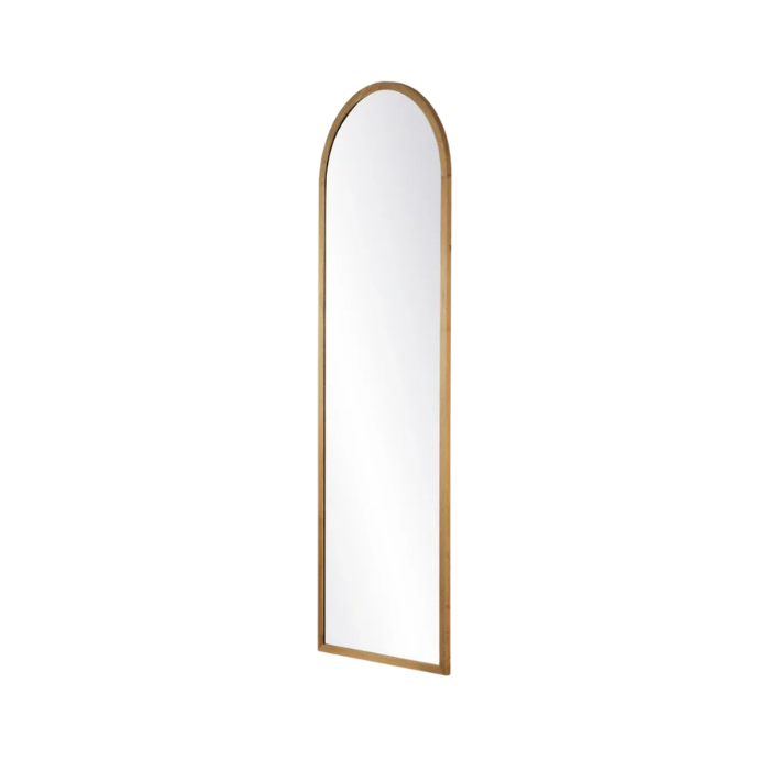 FDB Møbler I2 Mossø Mirror, Nature Lacquered Oak 160x55