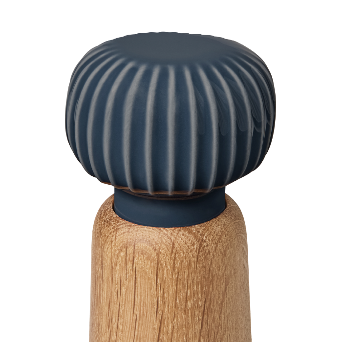 Kähler Hammershøi Grinder, Anthracite Grey, H: 5.7"