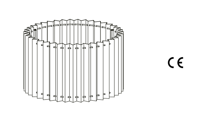 Pleated Paper Shade