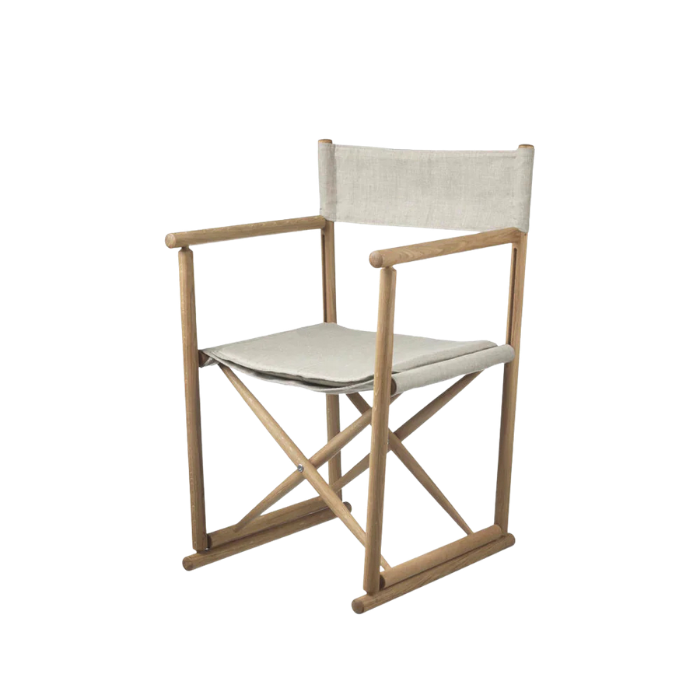 FDB Møbler J138 Folding Chair, Solid Nature Oiled Oak