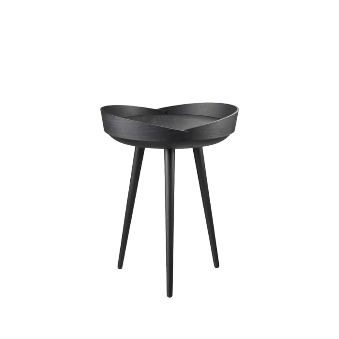 FDB Møbler D106 Bakketop Tray Table, Black Painted Oak