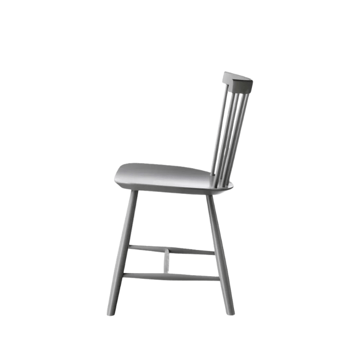 FDB Møbler J46 Dining Chair, Signal Grey Painted Beech