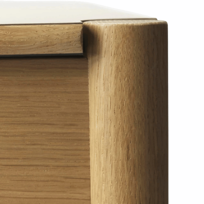 FDB Møbler C44 Dining Table, Nature Lacquered Oak/Beige/Neutral
