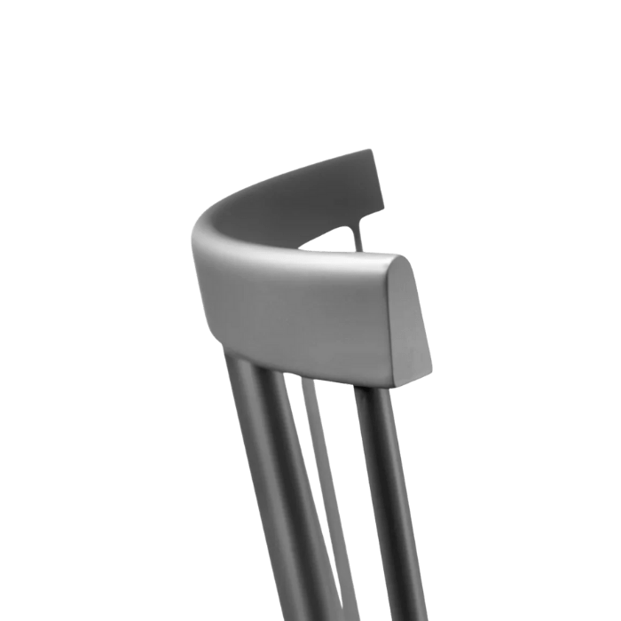 FDB Møbler J46 Dining Chair, Signal Grey Painted Beech