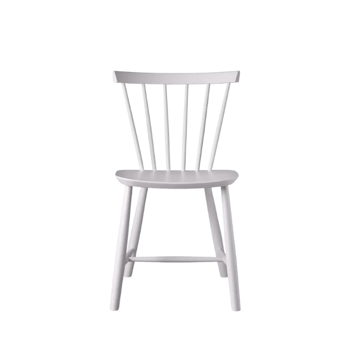 FDB Møbler J46 Dining Chair, Violet Hair Painted Beech