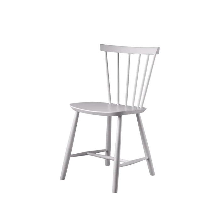 FDB Møbler J46 Dining Chair, Violet Hair Painted Beech