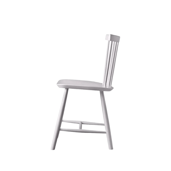 FDB Møbler J46 Dining Chair, Violet Hair Painted Beech