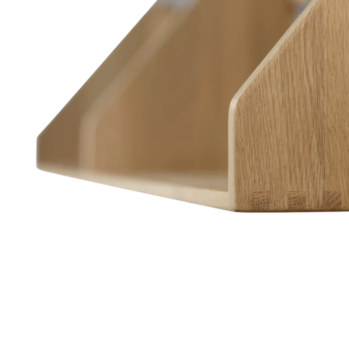 FDB Møbler B5 Shelves, Solid Nature Lacquered Oak