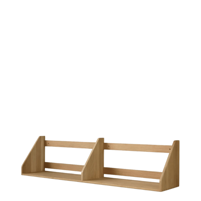 FDB Møbler B5 Shelves, Solid Nature Lacquered Oak
