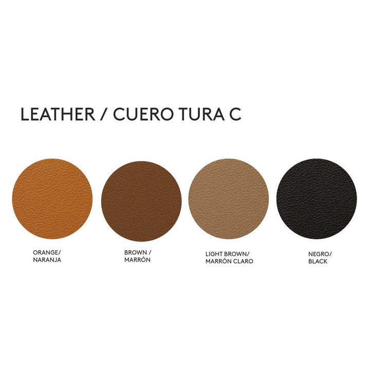 Tura C Wall Lamp leather colour options