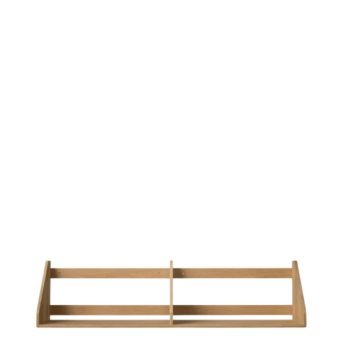 FDB Møbler B5 Shelves, Solid Nature Lacquered Oak