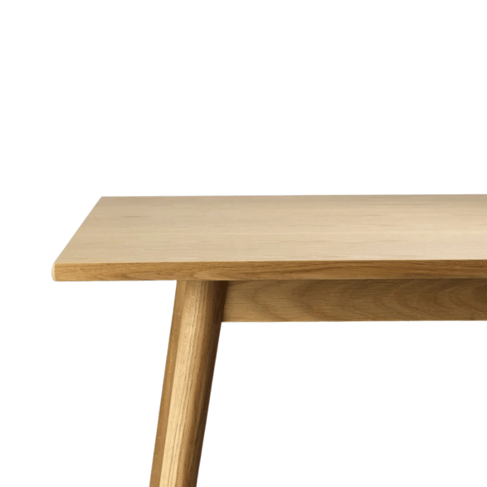 FDB Møbler C35A Dining Table, Nature Lacquered Oak