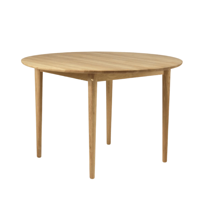 FDB Møbler C62 Bjørk Dining Table, Solid Nature Oiled Oak