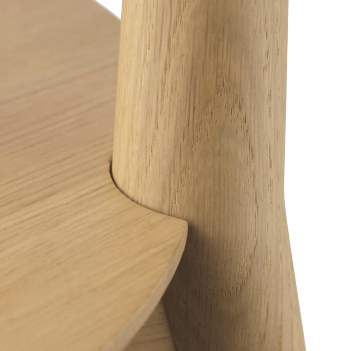 FDB Møbler J157 Anker Chair, Solid Nature Lacquered Oak