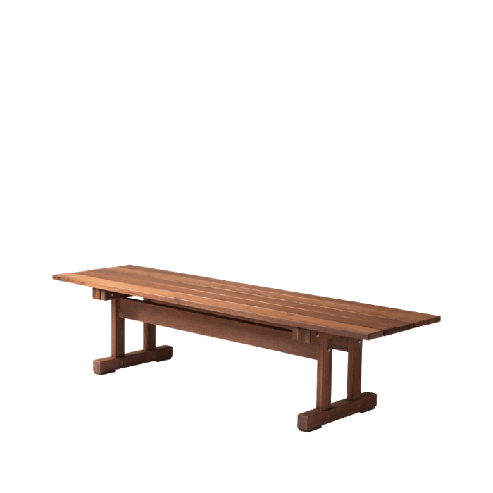 FDB Møbler M17 Ermelunden Garden Table,  Nature Oiled Thermo Ash