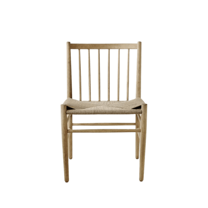 FDB Møbler J80 Chair, Nature Lacquered Oak