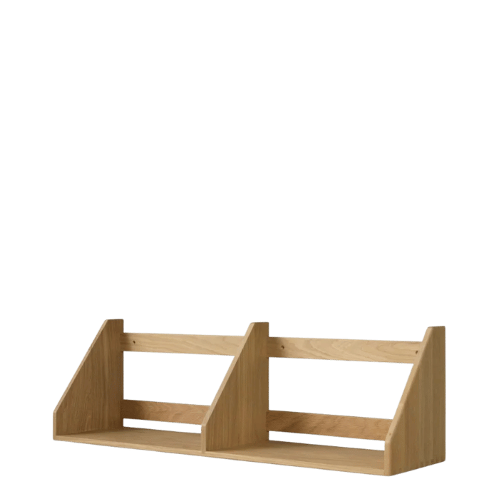 FDB Møbler B5 Shelves, Solid Nature Lacquered Oak
