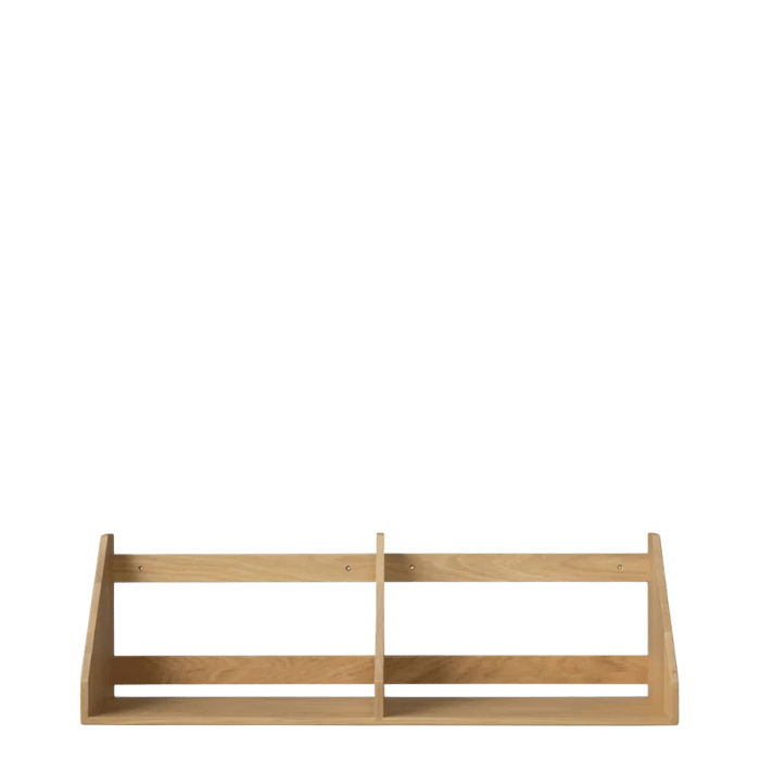 FDB Møbler B5 Shelves, Solid Nature Lacquered Oak