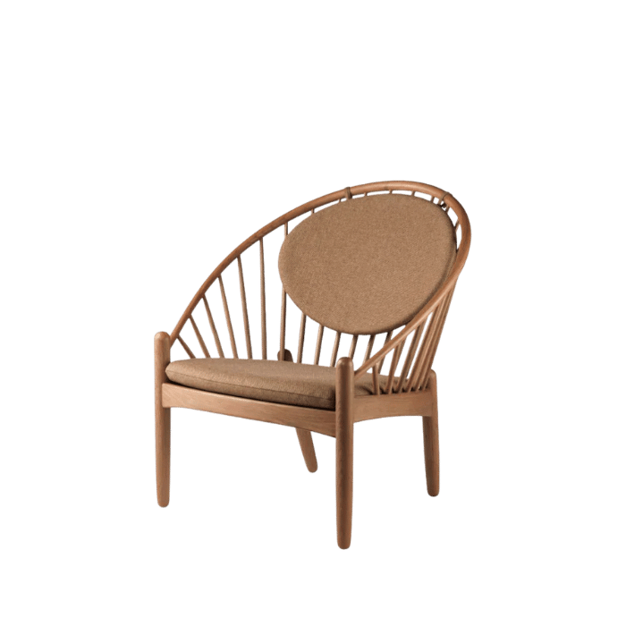 FDB Møbler J166 Jørna Chair, Smoked Oiled Oak/Brown