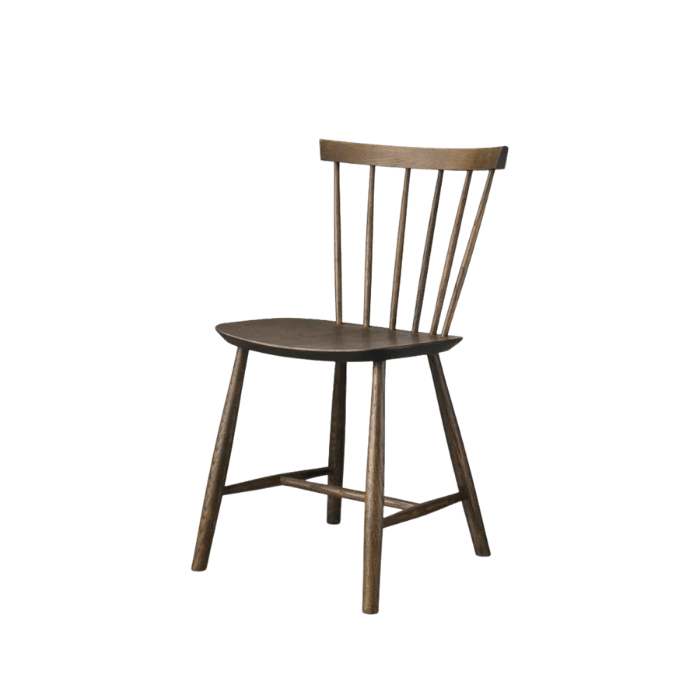 FDB Møbler J46 Dining Chair, Smoked Grey Oiled Oak