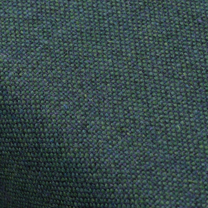 FDB Møbler L35 Gesja Wing Chair, Solid Nature Lacquered Oak/Green