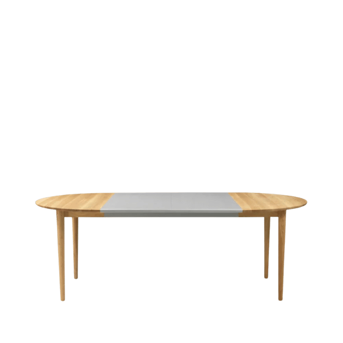FDB Møbler C62E Bjørk Dining Table, Solid Nature Oiled Oak