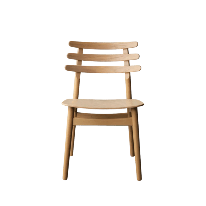 FDB Møbler J48 Chair, Nature Lacquered Oak/Nature Veneer