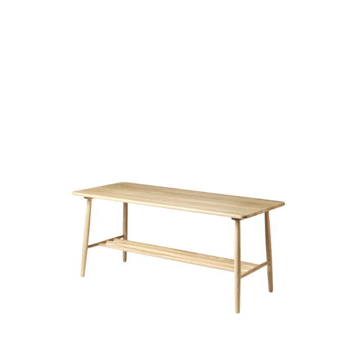 FDB Møbler D20 Coffee Table, Solid Nature Oiled Oak