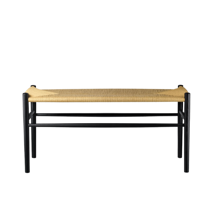 FDB Møbler J163 Piano Bench, Jet Black Oak