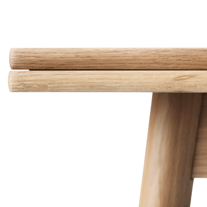 FDB Møbler C35B Dining Table, Nature Lacquered Oak