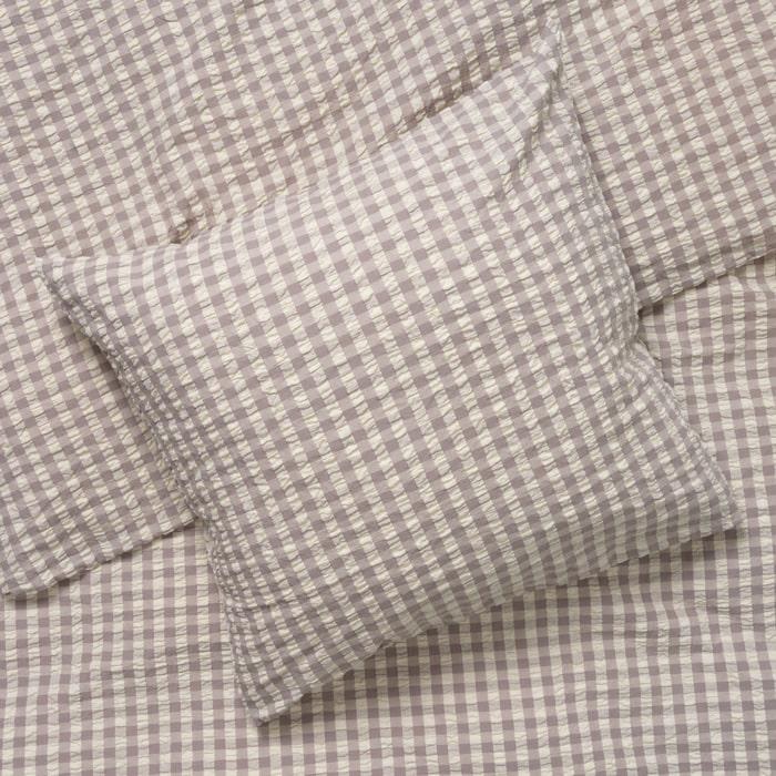 JUNA Bæk&amp;Bølge Duvet Cover Set, Grey/Birch