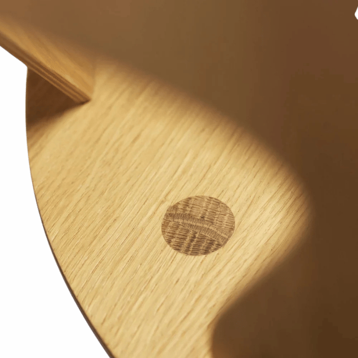 FDB Møbler J45 Chair, Nature Lacquered Oak