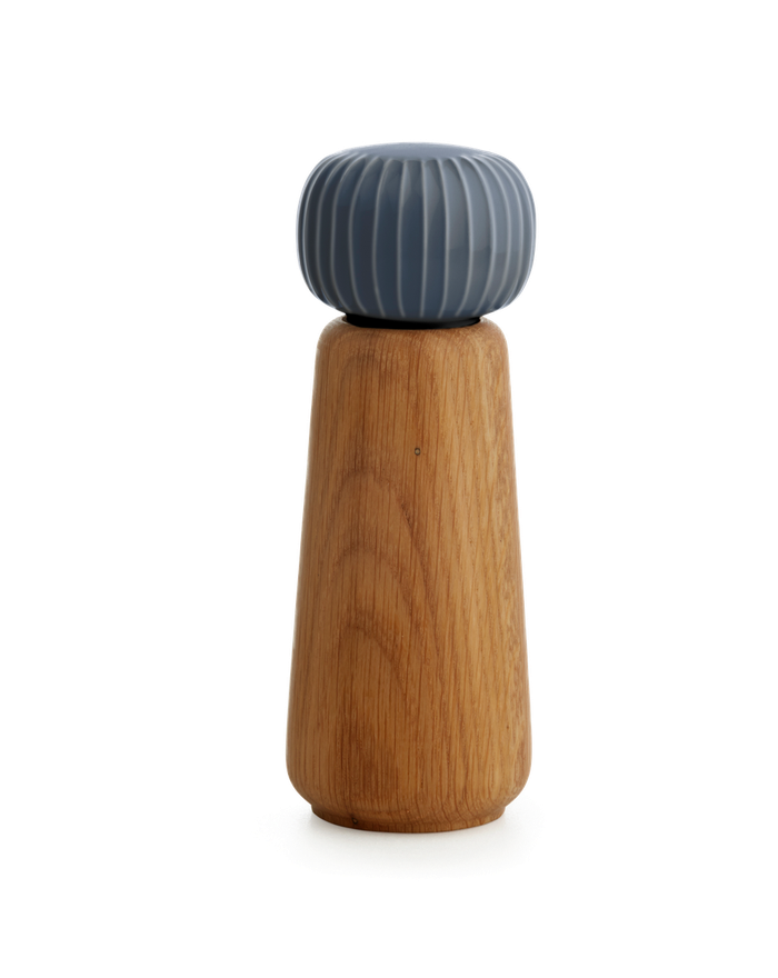Kähler Hammershøi Grinder, Anthracite Grey, H: 7.3"